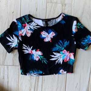 Tropical crop top